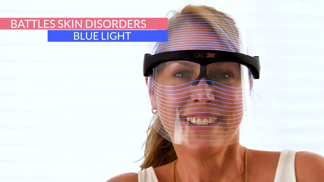 GLO24K 7 Color LED Beauty Mask