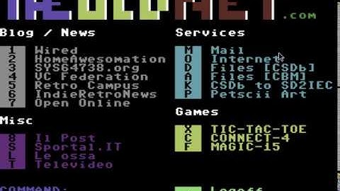 Commodore 64 Internet Browser