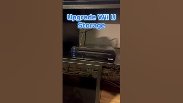 Wii U Storage Explained #shorts #nintendo