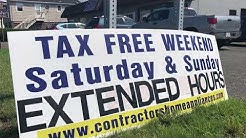 Tax free weekend a boon to local business 