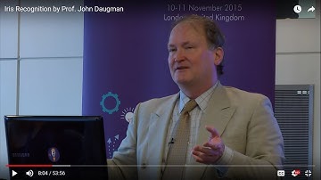 Iris Recognition by Prof. John Daugman