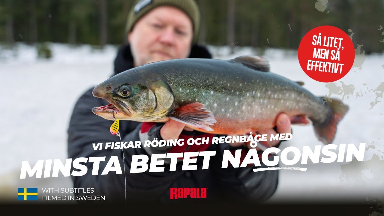 Rapala Nano Rap - vi fiskar det minsta betet någonsin!
