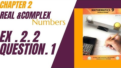 9th Math Exercise 2.2 Question 1 complete||Properties of Real Numbers