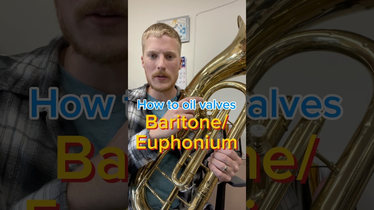 Как смазывать клапаны баритон-эуфониума