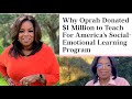 😁Oprah Winfrey donated $1m to Teach for America.From the heart of a world leader and teacher.