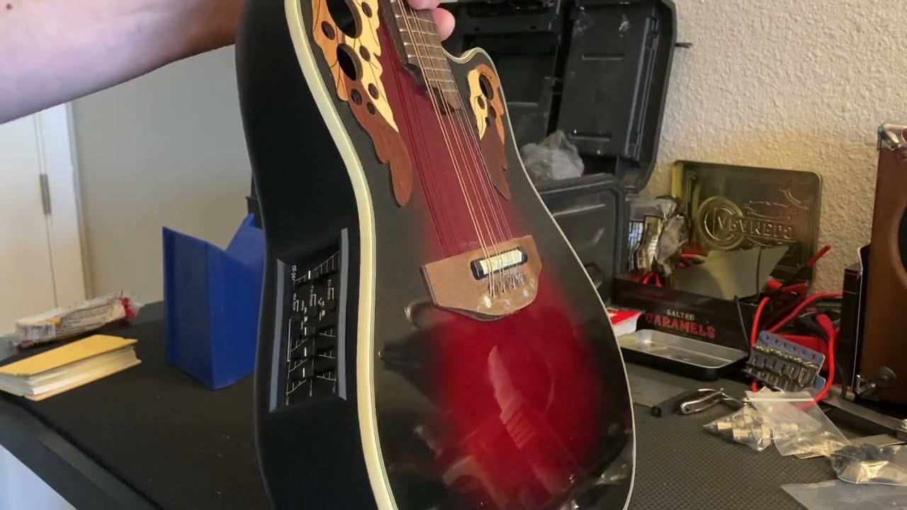 How to Fix a Broken Slider on an Ovation Instrument - YouTube