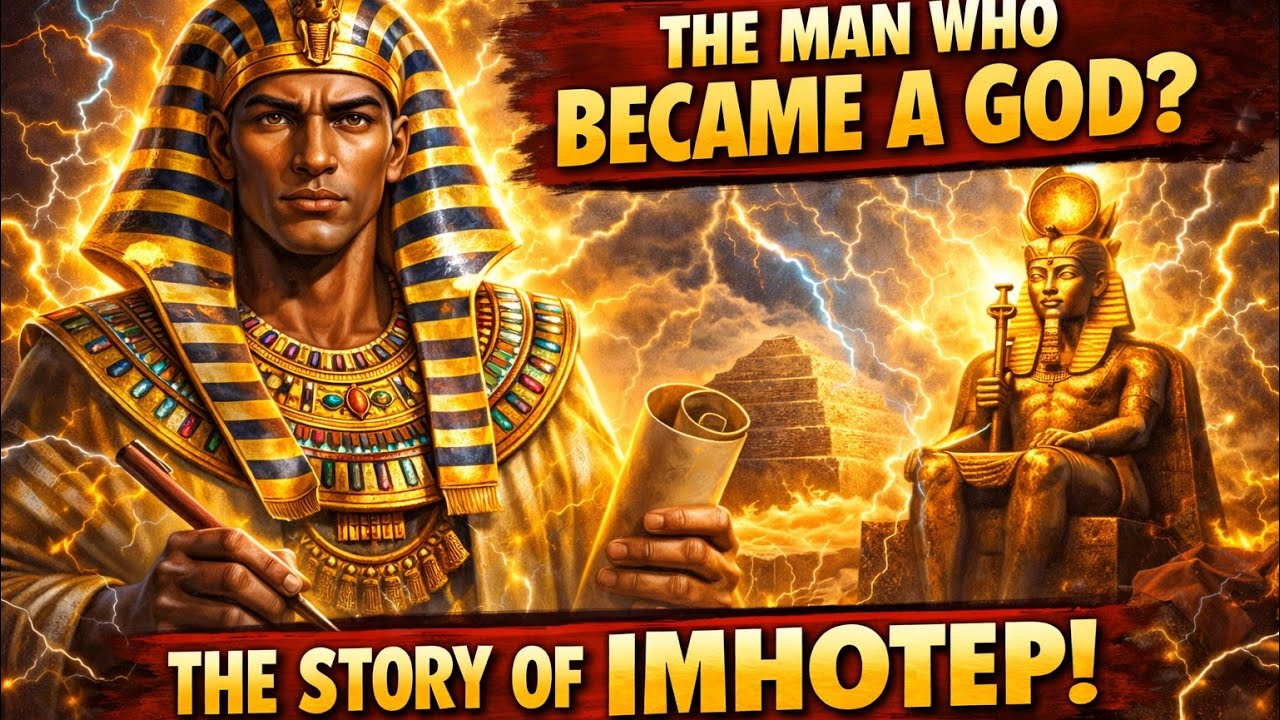 Человек, ставший богом: История Имхотепа!