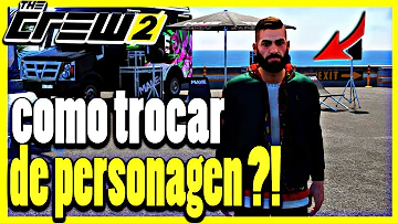Como mudar o personagem do The Crew 2?
