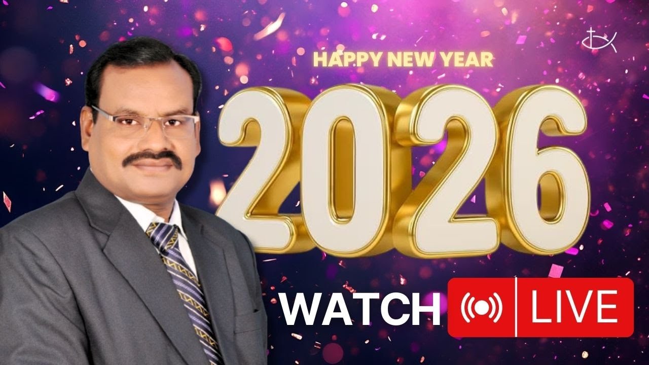 🔴 LIVE New Year Church Service Today |1 Jan 2026 | Dr Joseph Palangi.