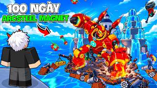 Download lagu BI HUYNH RESTARTS 100 DAYS WITH THE MAGNET IRON MAN FRUIT IN BLOX FRUIT