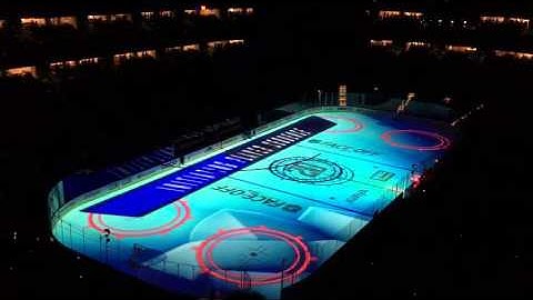 10/01/2015 Colorado Avalanche Home Opener 3d Projection Show