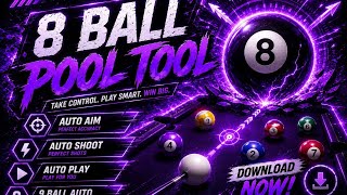 🔥 8 Ball Pool  Auto Aim & Auto Play Tool 2026 | Full Feature Overview | Educational Purposes Only screenshot 1
