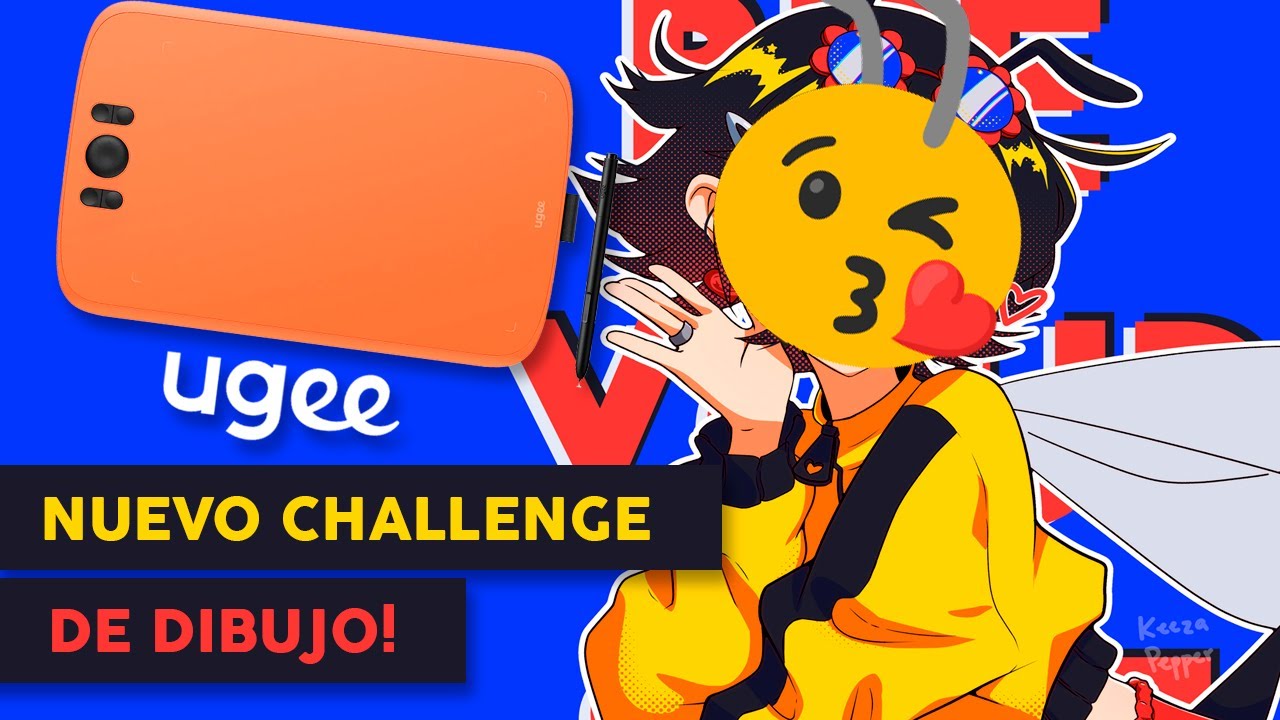 🐝✨ EMOJI KITCHEN CHALENGE + REVIEW | Review Ugee M808 ✨🐝