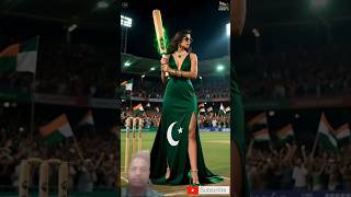 🇮🇳 India VS 🇵🇰 Pakistan Cricket Match between Girls #ai #india #pakistan