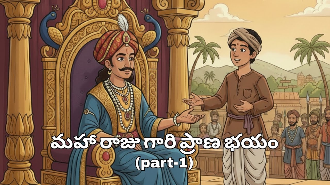 మహా రాజు గారి ప్రాణ భయం(part 1)| తెలుగు కథలు|మాయ తెలుగు స్టోరీస్.