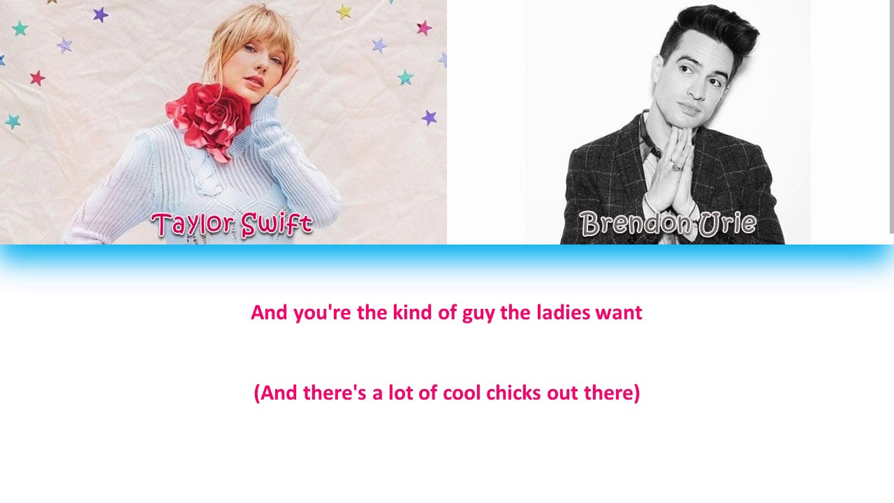Taylor Swift - ME! ft. Brendon Urie (Colour Coded English Lyrics)