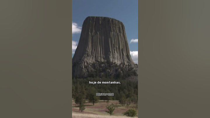 E se Montanhas são Árvores Gigantes?