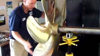 Lapping Propeller to Stainless Steel Prop Shaft