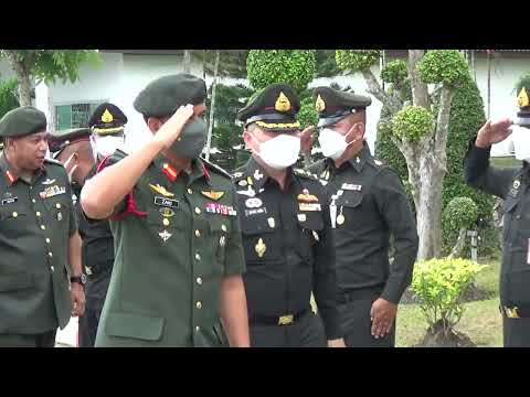 ร.5 พัน.1 จัดกองทหารเกียรติยศ ต้อนรับ ผบ.พล.น้อย ร.30 มซ.