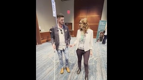 Tech Reviews with Anat - WeWalk Smart Cane 2 - ATIA2025