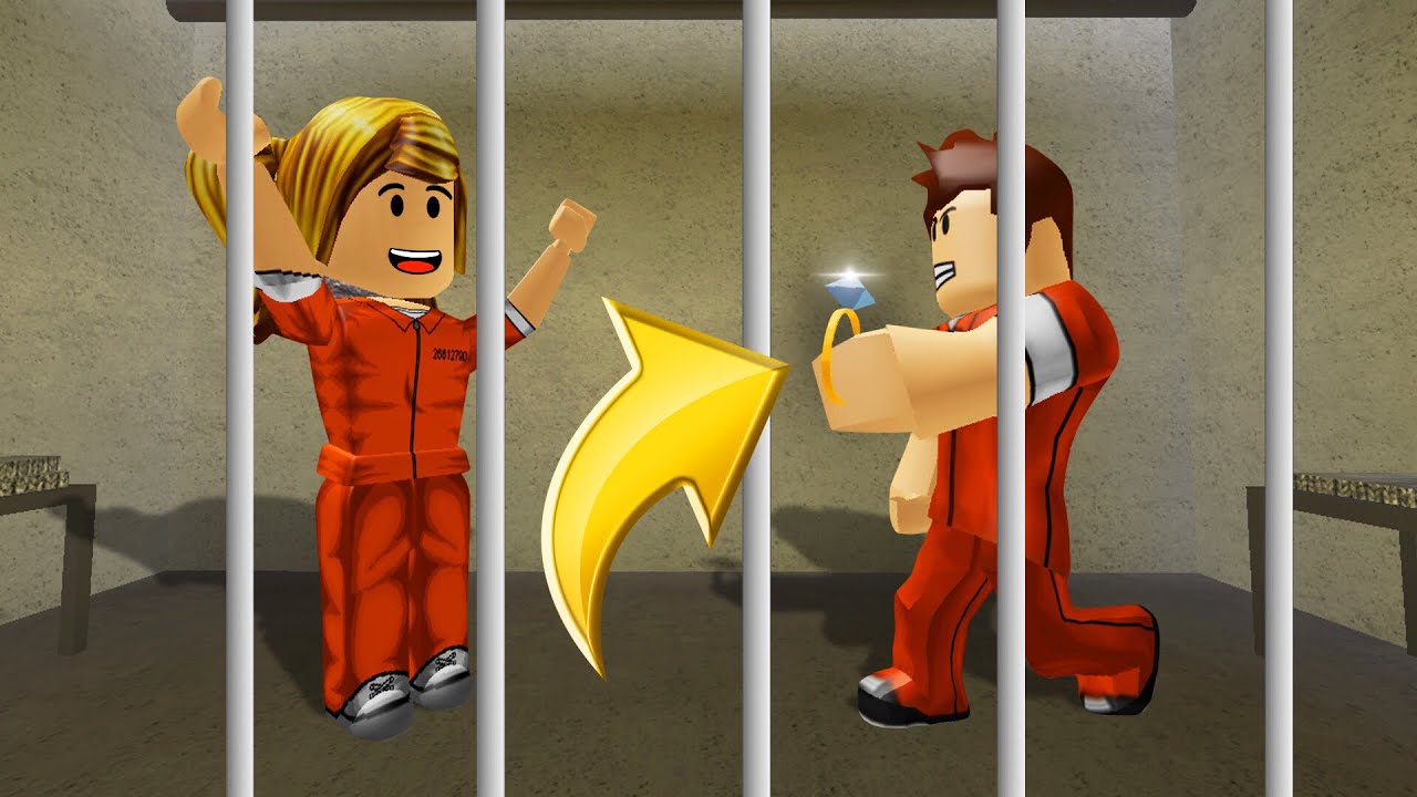 Proposing To My Girlfriend In Prison Roblox Youtube - jelly playing roblox prison