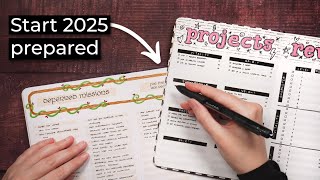 2025 Bullet Journal Migration 💜 Plan with me
