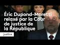 Le ministre de la justice eric dupondmoretti reconnu non coupable