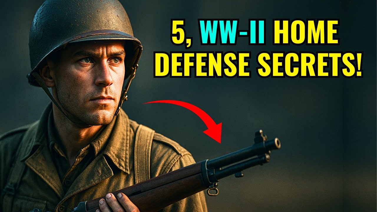 5 Timeless WWII Home Defense Tactics That Can Protect You Today! 🚪💥