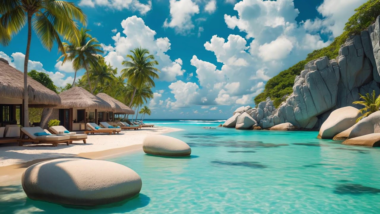 Relaxing Bossa Nova Jazz Piano 🌊 Coastal Night Keys for Deep Focus, Gentle Tides & Silent Calm 🎧