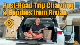 Rivian Charging in 80 Degree weather. Will It Charge Faster Plus floor mats and Camp Speaker