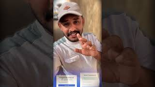 How to recover instagram password#forgotpassword#instagrampasswordchange #password #recoverpassword