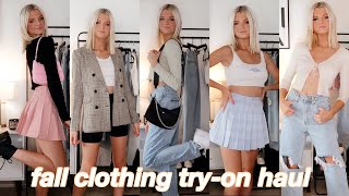 FALL TRY-ON CLOTHING HAUL 2020! ft. princess polly by Maddie Burch 1,350 views 3 years ago 7 minutes, 13 seconds