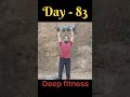 Day  83  daily exercise   healthy life  diet  fitness  yoga  meditation  focus life deep
