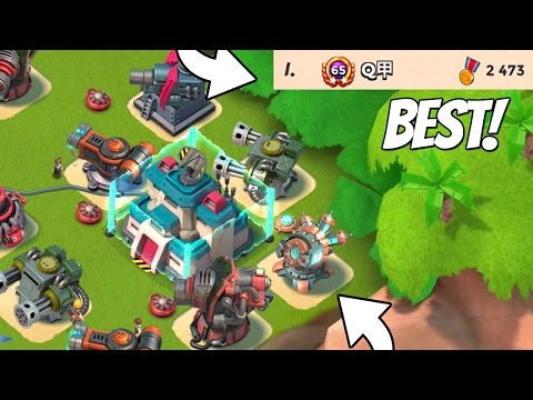 Boom Beach BEST Base Design in the Game!?! (Get to #1 Using this Layout!)