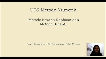 UTS METODE NUMERIK