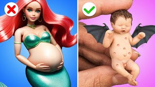 Meerjungfrau vs Vampir Erziehungshacks || Coole Tipps für Eltern! Lustige Momente von Gotcha! Viral
