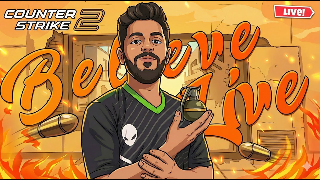 Cs2 Live India - Solo rank push 