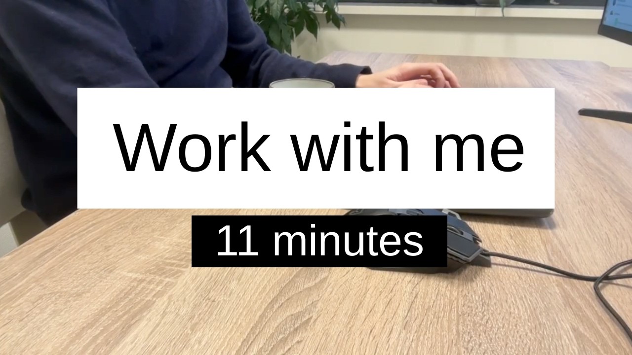 Work With Me | 11 minutes | No Music | Keyboard ASMR |