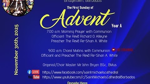 The First Sunday of Advent - Year A