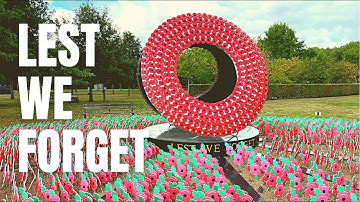 ‘In Flanders Field’ Read By Alex Rudd | Remembrance Day From The National Memorial Arboretum