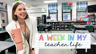 WEEK IN MY TEACHER LIFE | picture day, test reviews, friday folders, and more!