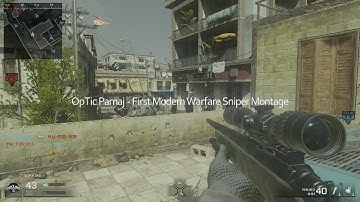 OpTic Pamaj - First Modern Warfare Remastered Sniper Montage