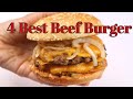 4 Best Beef Burger By Recipes Of The World