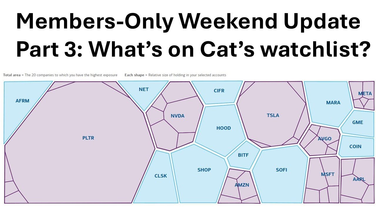 Member's weekend update #3: What's on Cat's watchlist? - YouTube