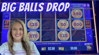 Big BALLS Drop on Dragon's Riches at The Palms #slots #casino #slotmachine