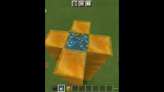 Simple & Fast Honey Block Elevator | Minecraft Tricks #shorts