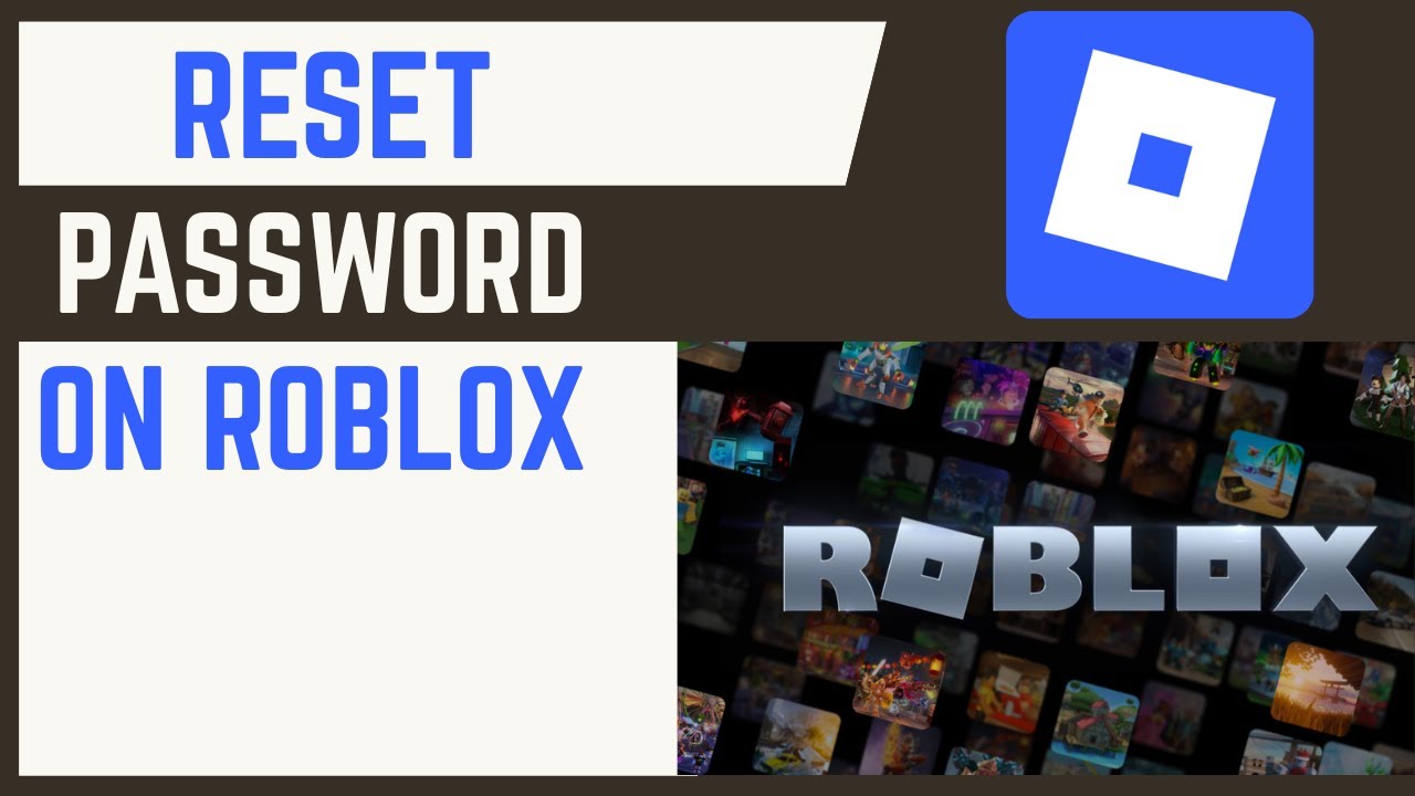 How To Reset Password On Roblox YouTube 