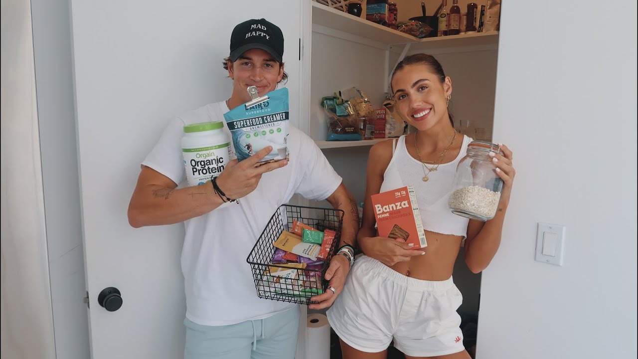 WHATS IN OUR PANTRY with Sami Clarke & JT Barnett