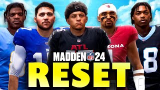 I reset the ENTIRE NFL in Madden 24