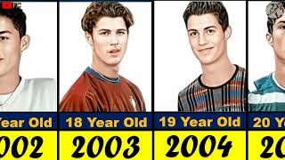 Beauty Comparison : EVOLUTION of The Cristiano Ronaldo 1 to 39 Year Old